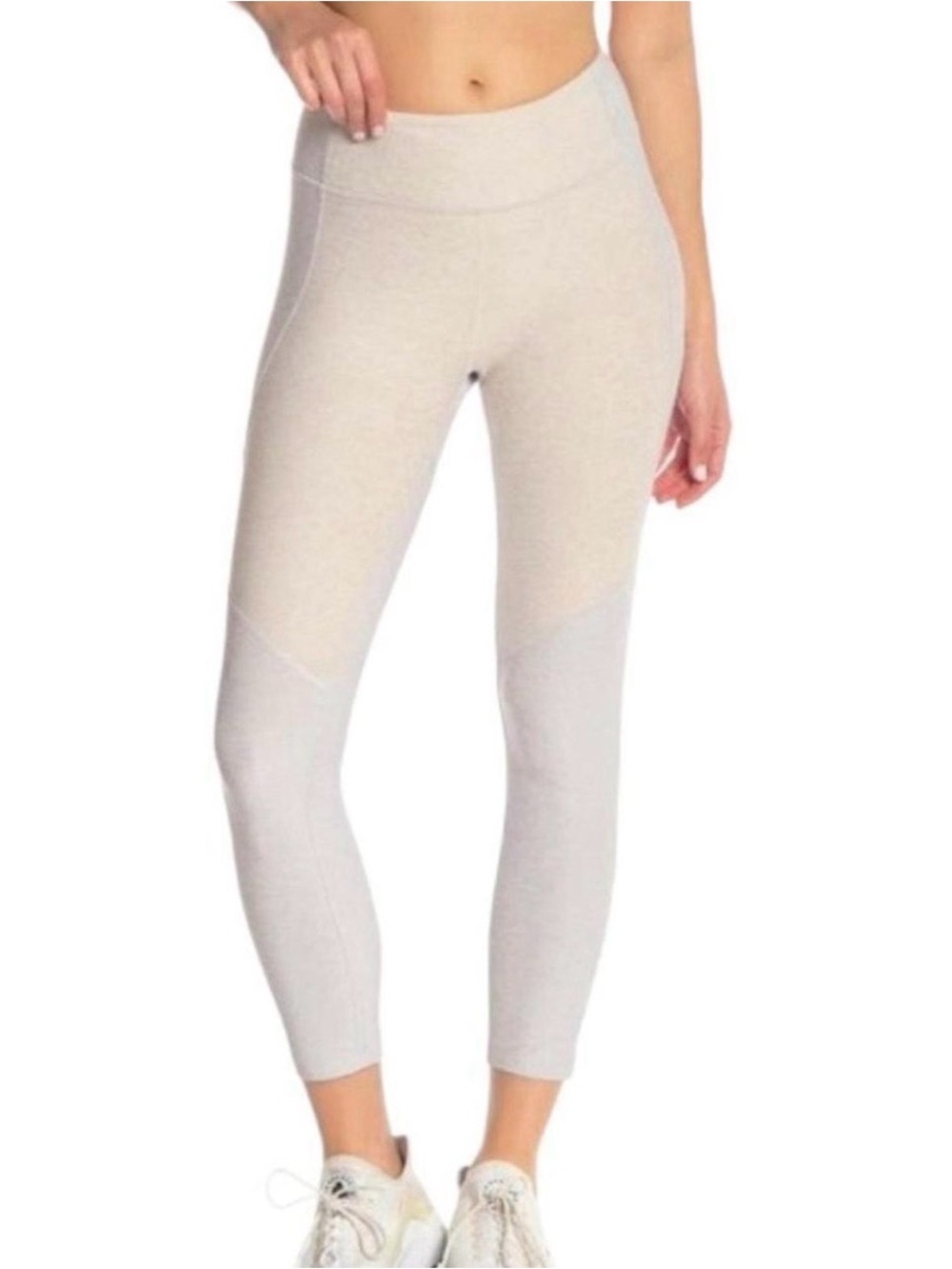 Outdoor Voices Two-Tone Tech Sweat 7/8 Leggings Small